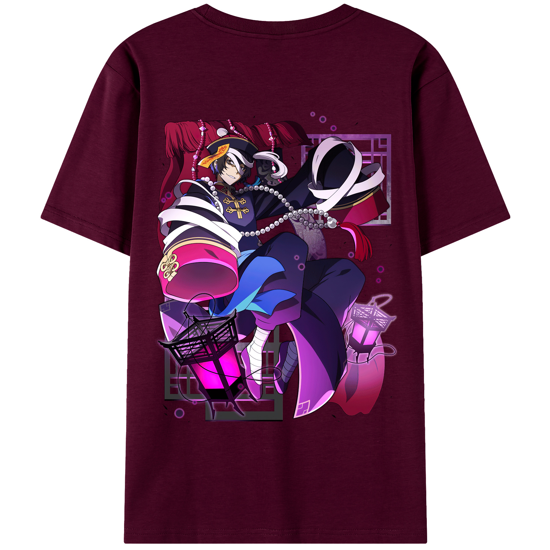 （画像用） 文豪ストレイドッグス Bungo Stray Dogs レディース半袖Tシャツ(バックプリント)